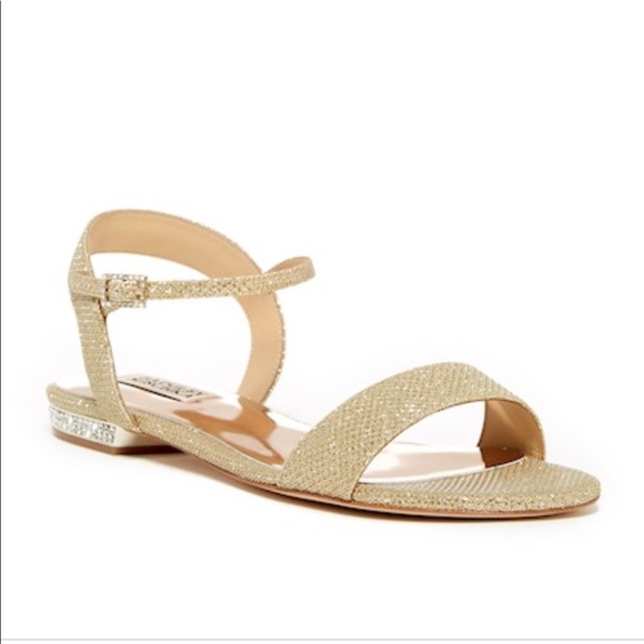 Badgley Mischka Shoes - Badgley Mischka Gold sandals